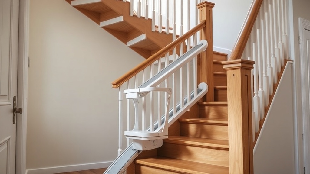 TK Home Solutions Siena 600: Kurvengängigkeit und Schienenverlauf für Treppen mit Biegungen